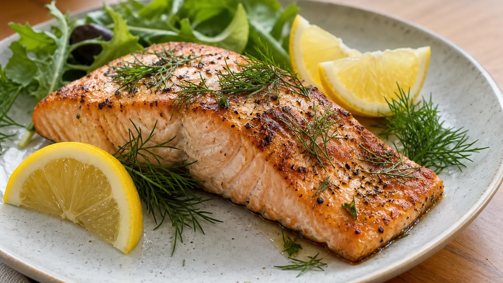 Recette de Saumon au citron et à l’aneth à l’air fryer