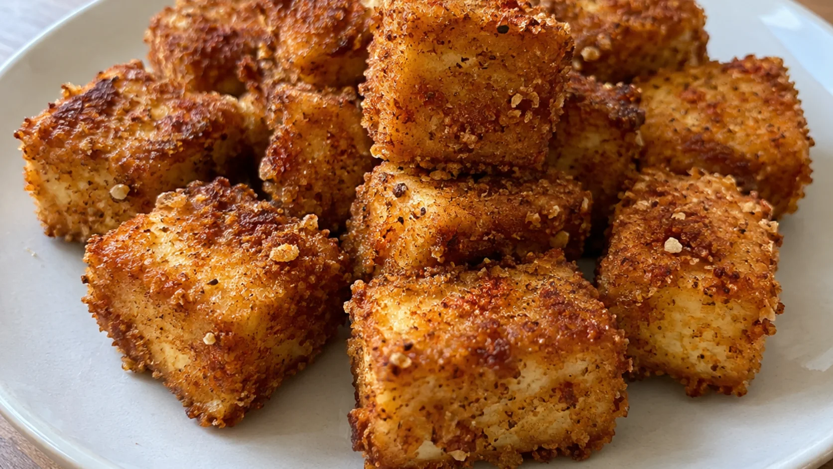 Recette de Tofu croustillant à l’air fryer