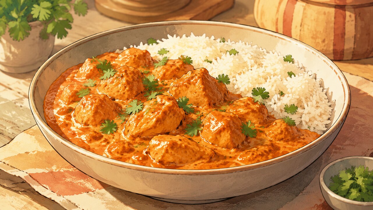 Recette de Butter Chicken