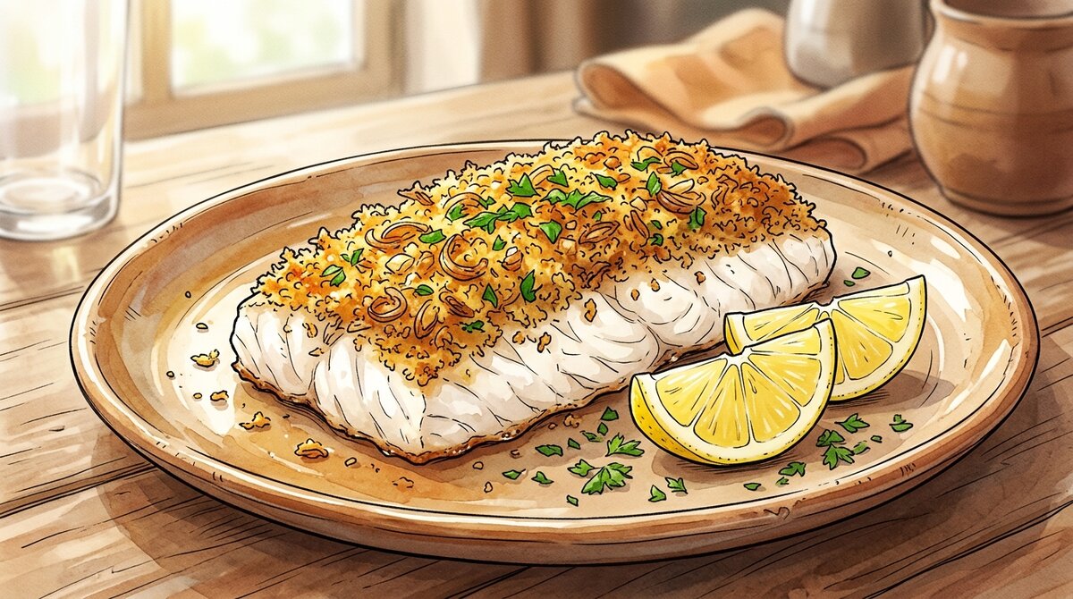 Recette de Colin d'Alaska à la bordelaise