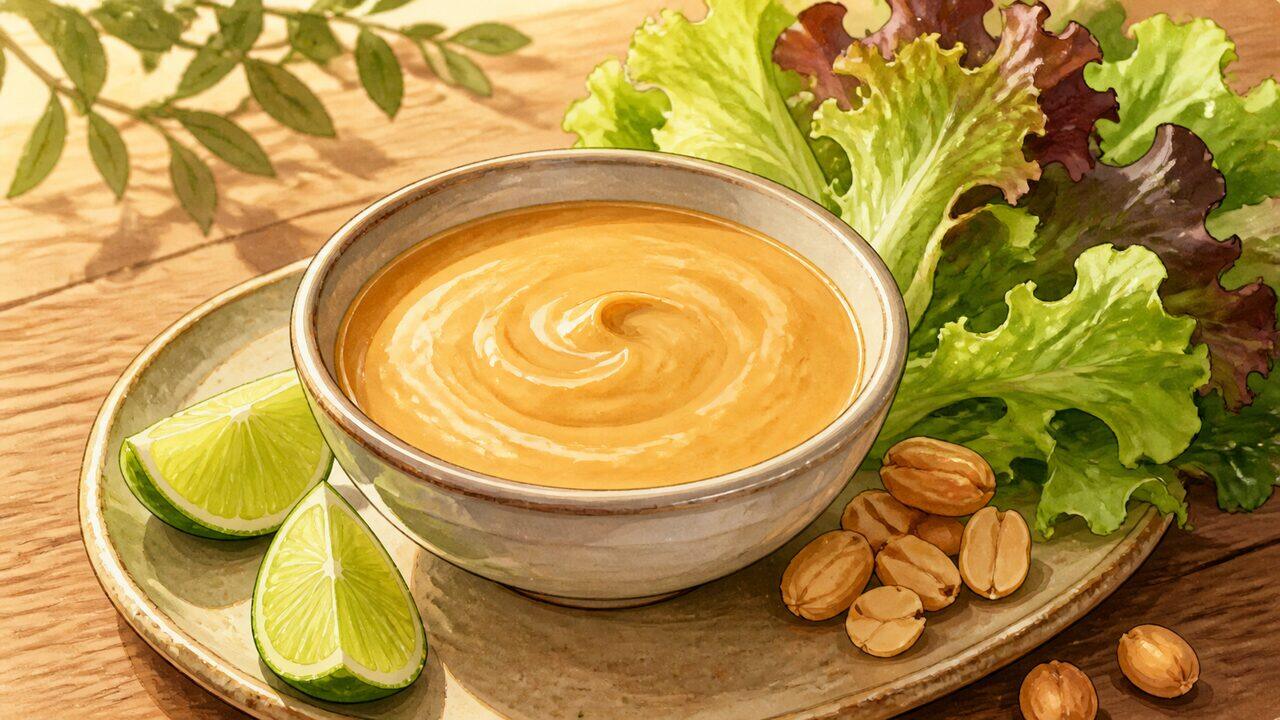 Recette de Sauce cacahuète et citron vert
