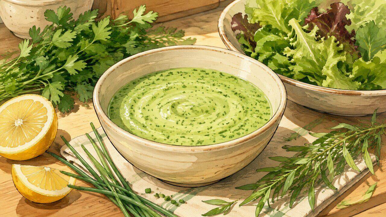 Recette de Sauce Green Goddess