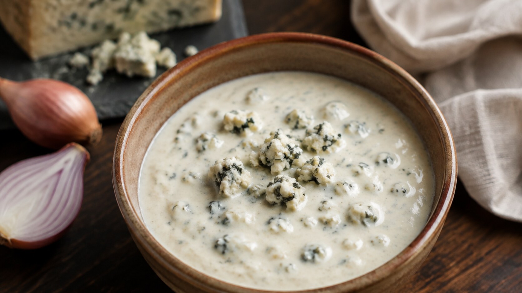 Recette de Sauce au roquefort