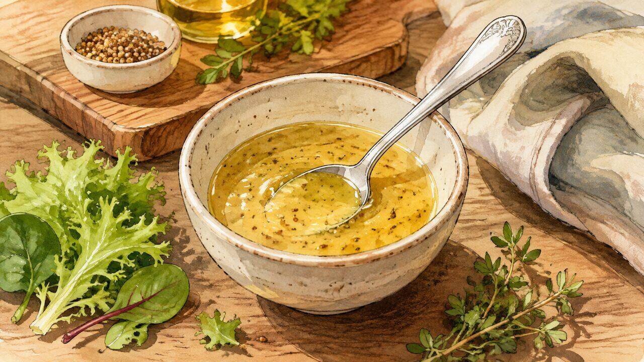 Recette de Vinaigrette moutarde de Dijon
